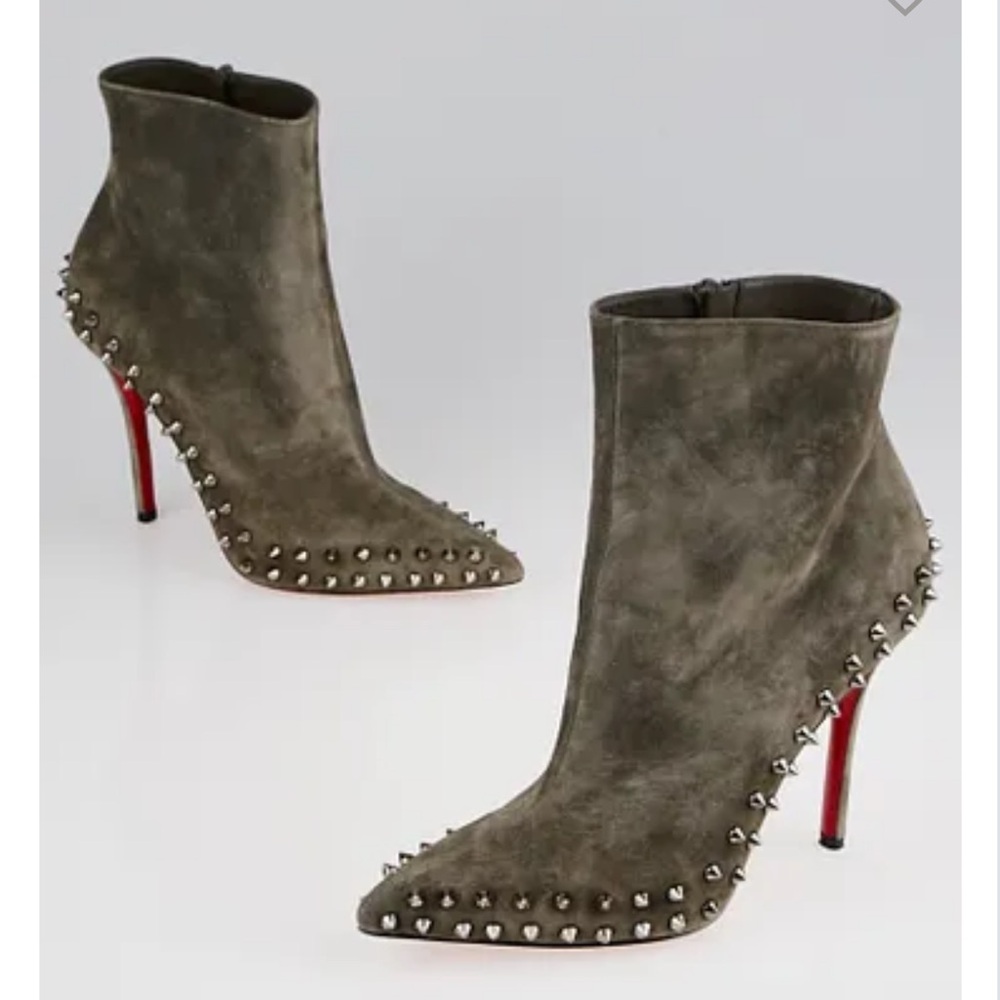 Christian Louboutin Willetta Spiked Bootie